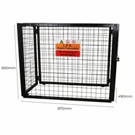 Bulldog Gas Bottle Cage Dimensions