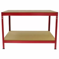 Bulldog Shelving 100cm Red