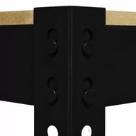 Bulldog 75cm 5 Tier Shelving Fixings Black