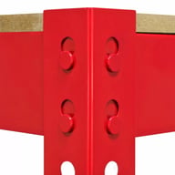 Bulldog Workbench 100cm Fixings Red