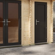 Power 20x12 Pent Combi Log Cabin 44mm image 2
