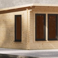 Power 24x12 Pent Manor Log Cabin 44mm image 3