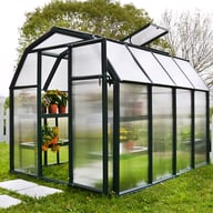 Palram Canopia Eco Grow 6x8 Green greenhouse alternate supplier photograph