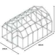 Palram Canopia Hobby Gardener 8x12 Greenhouse Dimensions