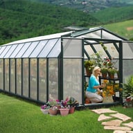 Palram Canopia Hobby Gardener 8x20 Greenhouse with Polycarbonate Glazing