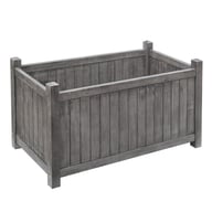 Alderley Grey Rectangular Planter