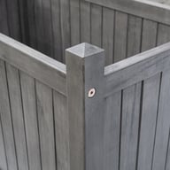 Alderley Grey Rectangular Planter - view 4