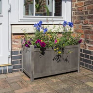 Alderley Grey Rectangular Planter - view 9