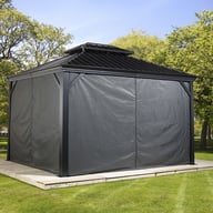 Curtains for Sojag Messina Gazebo 3m x 3.7m - image 4
