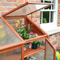 Hardwood Mini Greenhouse - view 4