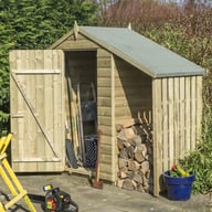 Oxford 4X3 Shed With Lean To