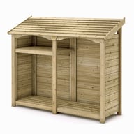 Premium Heritage Double Log Store - view 2
