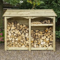 Premium Heritage Double Log Store - view 4