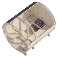 Palmako Anita 1.3 Glass Wall Home Sauna