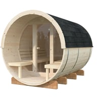 Palmako Anita 1.6 Glass Wall Home Sauna