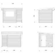 Palmako Sanna 4.1 Home Sauna