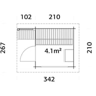 Palmako Sanna 4.1 Home Sauna
