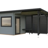 Palmako Sanna 4.1 Canopy Home Sauna