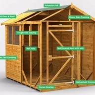 Power Apex Shed Technical Image