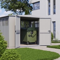 Hormann Berry Apex Metal Garden Shed Classic Air Plus