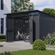 Hormann Berry Pent Metal Garden Shed Classic Air Design