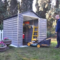 Palram 6x8 Plastic Skylight Grey Shed Mower Store