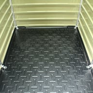 Palram Plastic Skylight Shed Floor Green