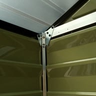 Palram Plastic Skylight Shed Internal Green