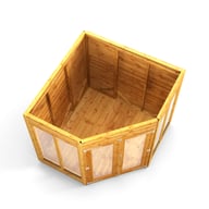 Power 6x6 Corner Garden Building