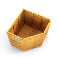 Power 6x6 Shiplap Corner Shed Plan
