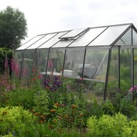 ACD 10x10 Sloped Wall Aluminium Greenhouse