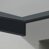 Palram Canopia Sophia 1600 Door Canopy Grey Wall Fitting