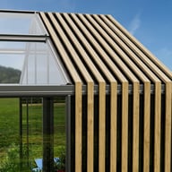 Stali Classic Greenhouse with Storage and Acoya Detail