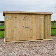 Garden Village Chipping Small Wooden Bike Store