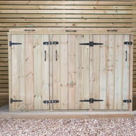 Garden Village Timber Bin Store