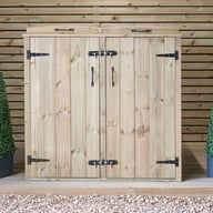 Garden Village Wooden Bin and Box Garden Store