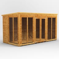 Power 12x6 Pent Wooden Summerhouse