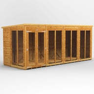 Power 16x6 Pent Wooden Summerhouse