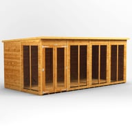 Power 16x8 Pent Wooden Summerhouse