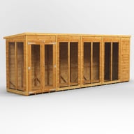 Power 18x4 Pent Wooden Summerhouse