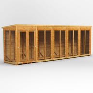Power 20x4 Modular Pent Wooden Summerhouse