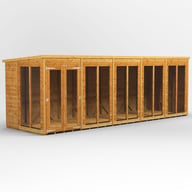 Power 20x6 Modular Pent Wooden Summerhouse