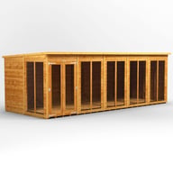 Power 20x8 Pent Wooden Summerhouse