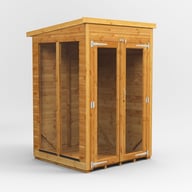 Power 4x4 Pent Wooden Summerhouse