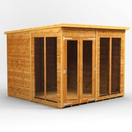Power 8x8 Pent Wooden Summerhouse