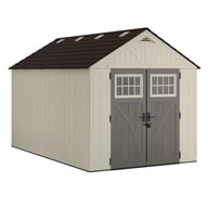 Suncast 8x13 Tremont Two Plastic Garden Shed
