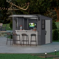 Suncast 8x7 Cabana Entertainment Shed