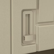 Suncast Aston Large Storage Cabinet - Sand