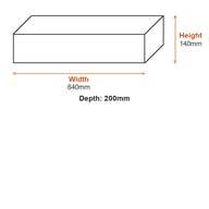 Suncast Extra Deep Shelving With Hooks Set - Pack of 2 dimensions