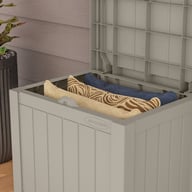 Suncast Florida 83L Storage Box - Light Taupe
